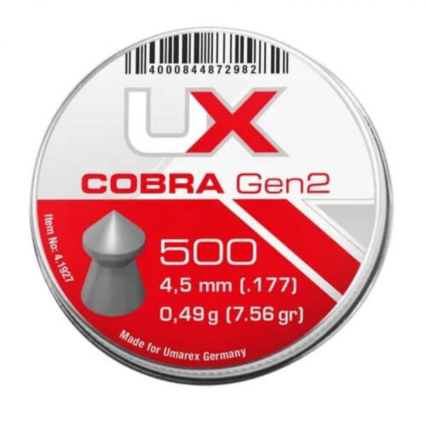 Kulkelės UMAREX COBRA 4,5 mm